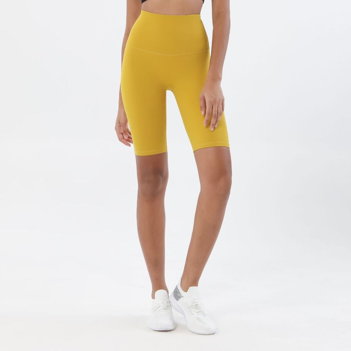 Double sided brushed fitness pants with high waist and peach hips pants tight shorts yoga pants - Image 4